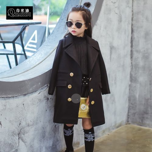 Manteau pour fille en mélange - Ref 2161752
