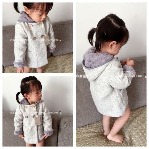 Manteau pour fille en mélange - Ref 2161764