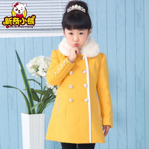 Manteau pour fille en mélange - Ref 2161781