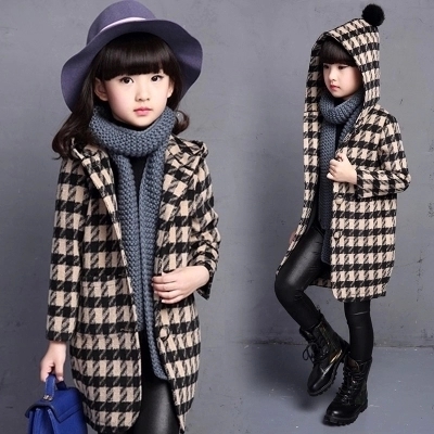 Manteau pour fille en laine - Ref 2161791