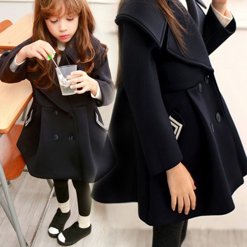 Manteau pour fille en laine - Ref 2161793