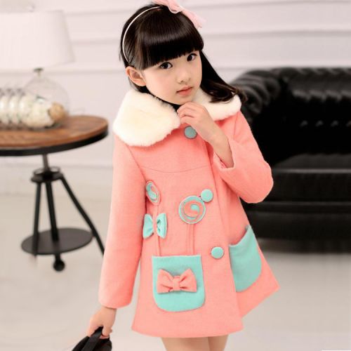 Manteau pour fille en laine - Ref 2161801