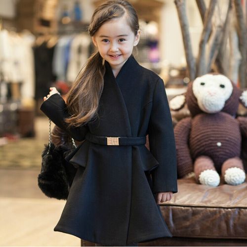 Manteau pour fille en laine - Ref 2161805