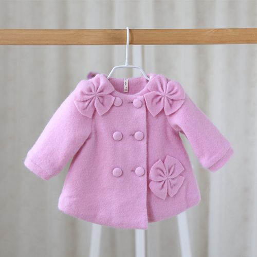 Manteau pour fille IDEA en laine - Ref 2161808