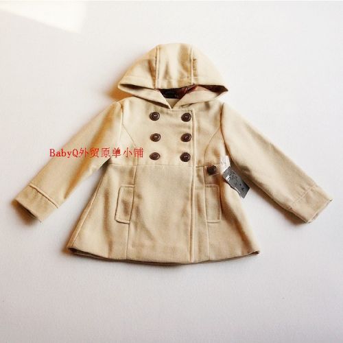 Manteau pour fille BABY en laine - Ref 2161813