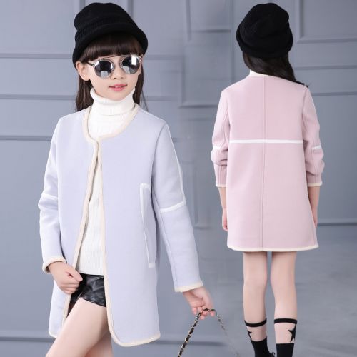 Manteau pour fille en mélange - Ref 2161823