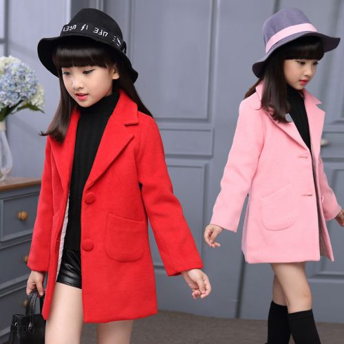 Manteau pour fille en mélange - Ref 2161825
