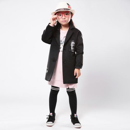 Manteau pour fille en mélange - Ref 2161829