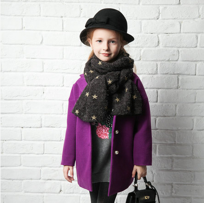Manteau pour fille en laine - Ref 2161838