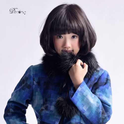 Manteau pour fille DOUDING en laine - Ref 2161847