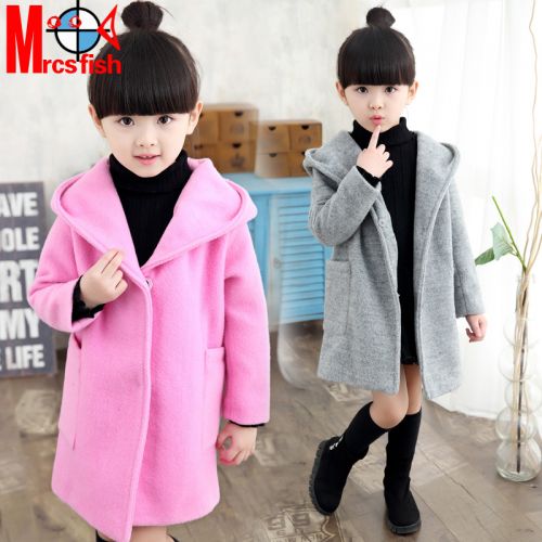 Manteau pour fille MRCSFISH en mélange - Ref 2161852