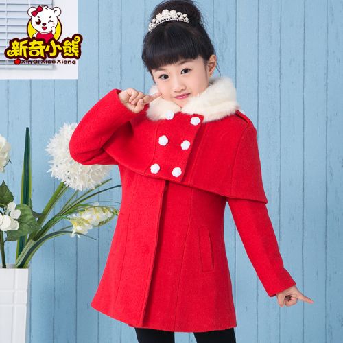 Manteau pour fille en mélange - Ref 2161857