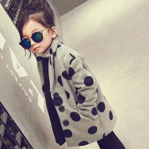 Manteau pour fille en laine - Ref 2161867