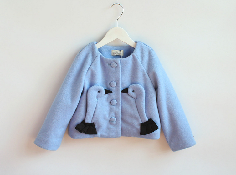 Manteau pour fille en mélange - Ref 2161878
