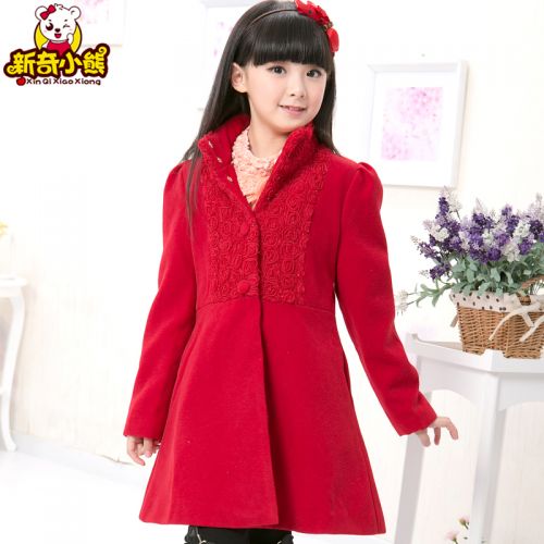 Manteau pour fille en laine - Ref 2161887