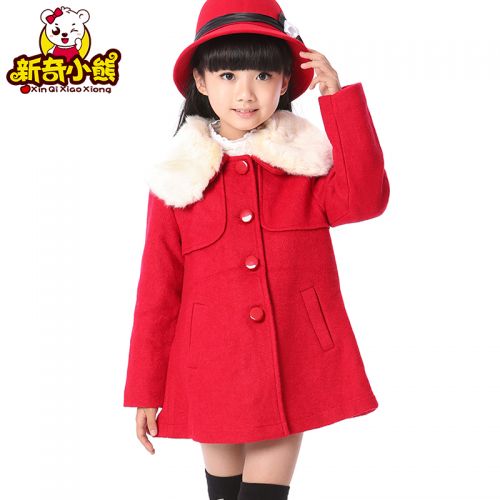 Manteau pour fille en laine - Ref 2161888