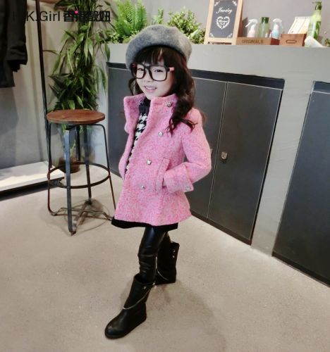 Manteau pour fille en laine - Ref 2161937