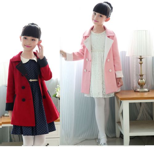 Manteau pour fille en laine - Ref 2161953