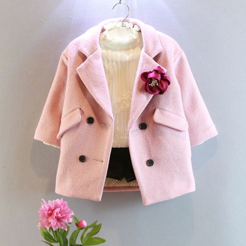 Manteau pour fille en mélange - Ref 2161959