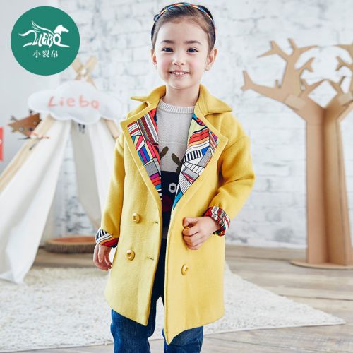 Manteau pour fille en laine - Ref 2161982