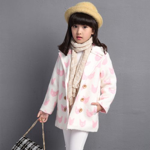 Manteau pour fille en laine - Ref 2161987