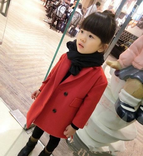 Manteau pour fille en fibre - Ref 2161995