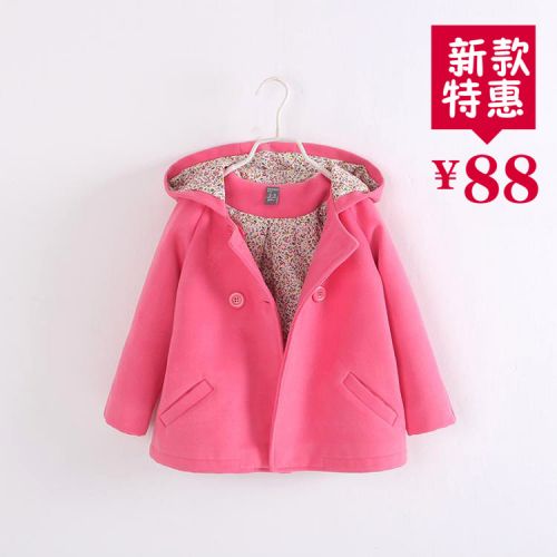 Manteau pour fille en laine - Ref 2162011