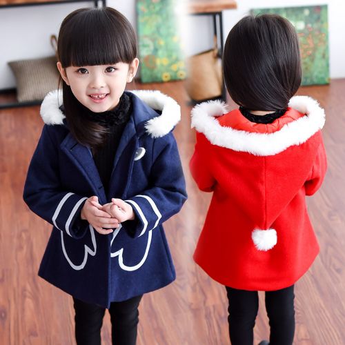 Manteau pour fille en laine - Ref 2162015