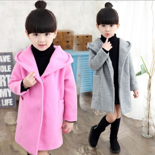 Manteau pour fille en mélange - Ref 2162020