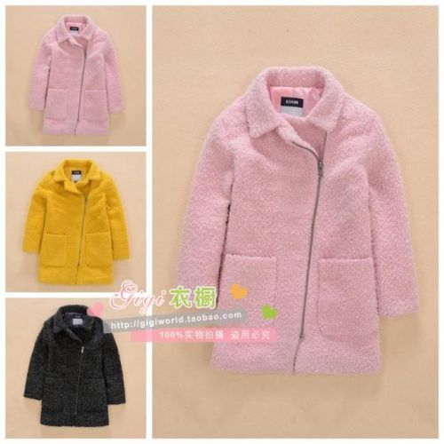 Manteau pour fille en laine - Ref 2162047