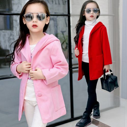 Manteau pour fille en mélange - Ref 2162059