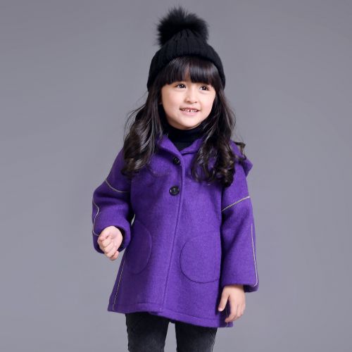 Manteau pour fille DEESHA en mélange - Ref 2162061