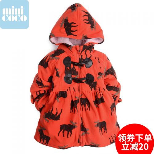Manteau pour fille MINI COCO en flanelle - Ref 2162071