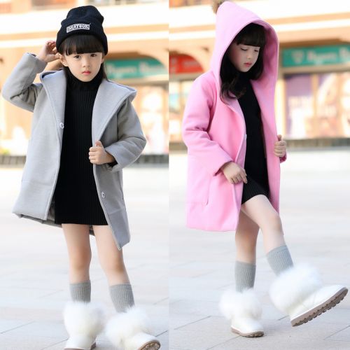 Manteau pour fille en laine - Ref 2162087