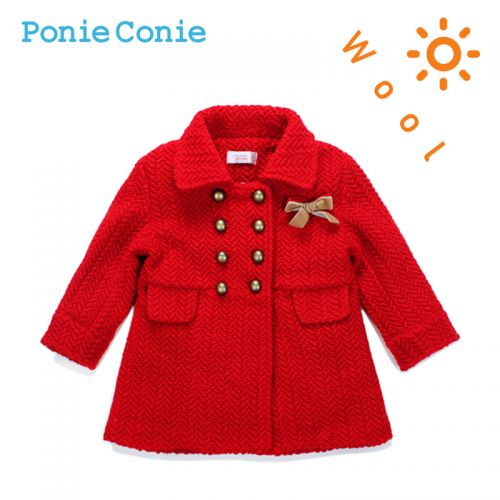 Manteau pour fille PONIE CONIE en mélange - Ref 2162136