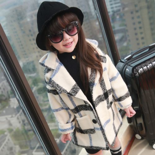 Manteau pour fille en laine - Ref 2162146
