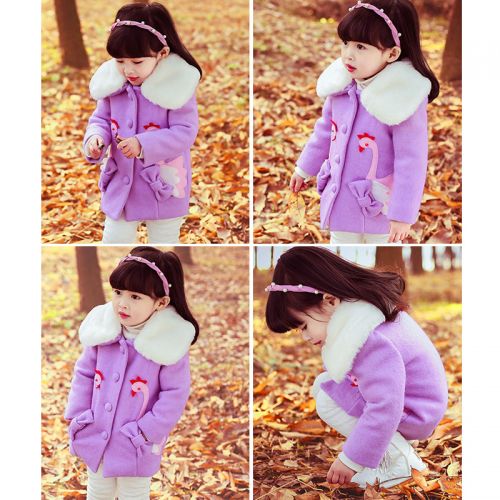 Manteau pour fille CHATREADL en laine - Ref 2162154