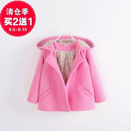 Manteau pour fille en laine - Ref 2162164