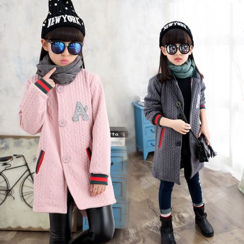 Manteau pour fille en mélange - Ref 2162168
