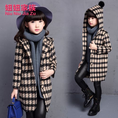 Manteau pour fille en cachemire - Ref 2162176