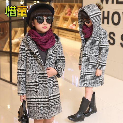 Manteau pour fille en mélange - Ref 2162178