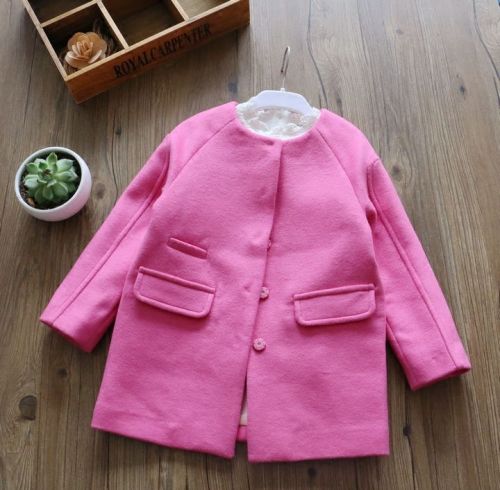 Manteau pour fille en laine - Ref 2162180