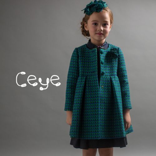 Manteau pour fille CEYE KIDS en laine - Ref 2162208