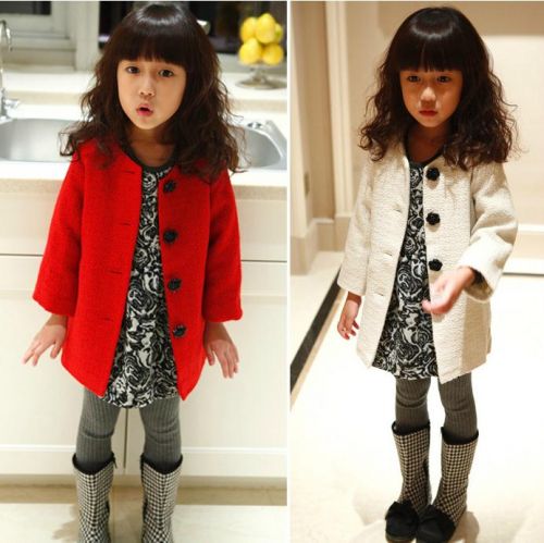 Manteau pour fille en mélange - Ref 2162210