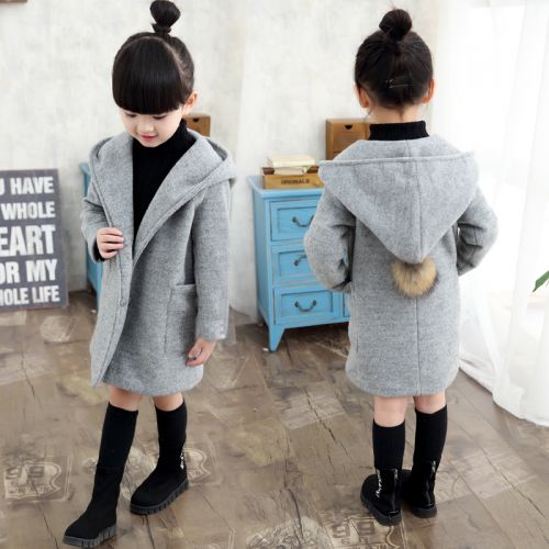Manteau pour fille en mélange - Ref 2162218