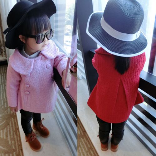 Manteau pour fille en mélange - Ref 2162229