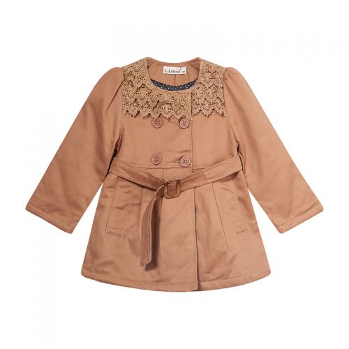 Manteau pour fille en mélange - Ref 2162250
