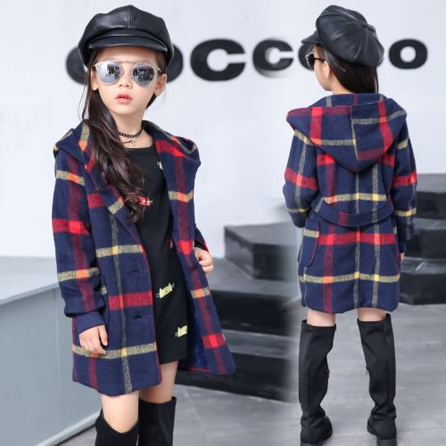 Manteau pour fille en laine - Ref 2162263