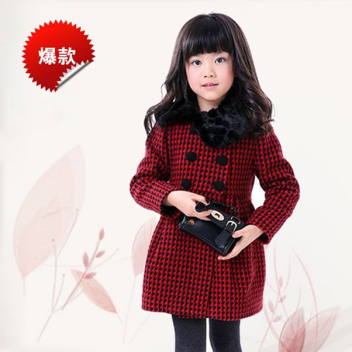 Manteau pour fille en mélange - Ref 2162276