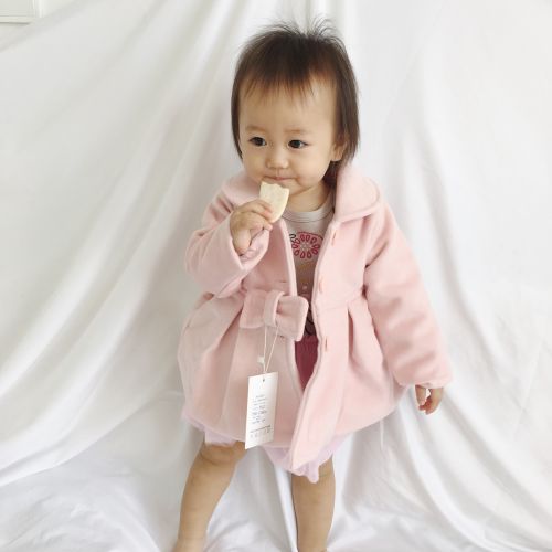 Manteau pour fille ICIKI en de laine - Ref 2162314
